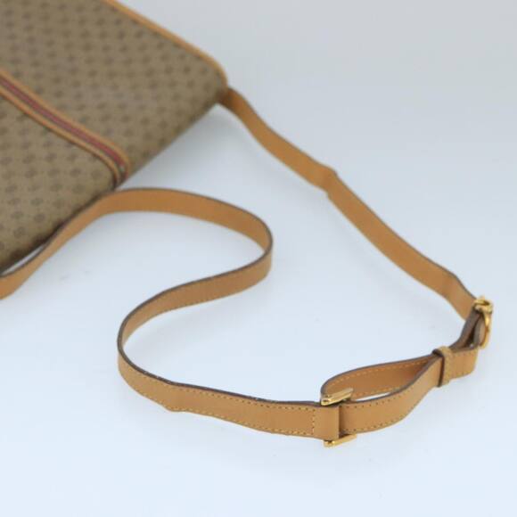 GUCCI Micro GG Supreme Shoulder Bag Pvc Beige Gold 001 104 001 104 - Picture 7 of 16